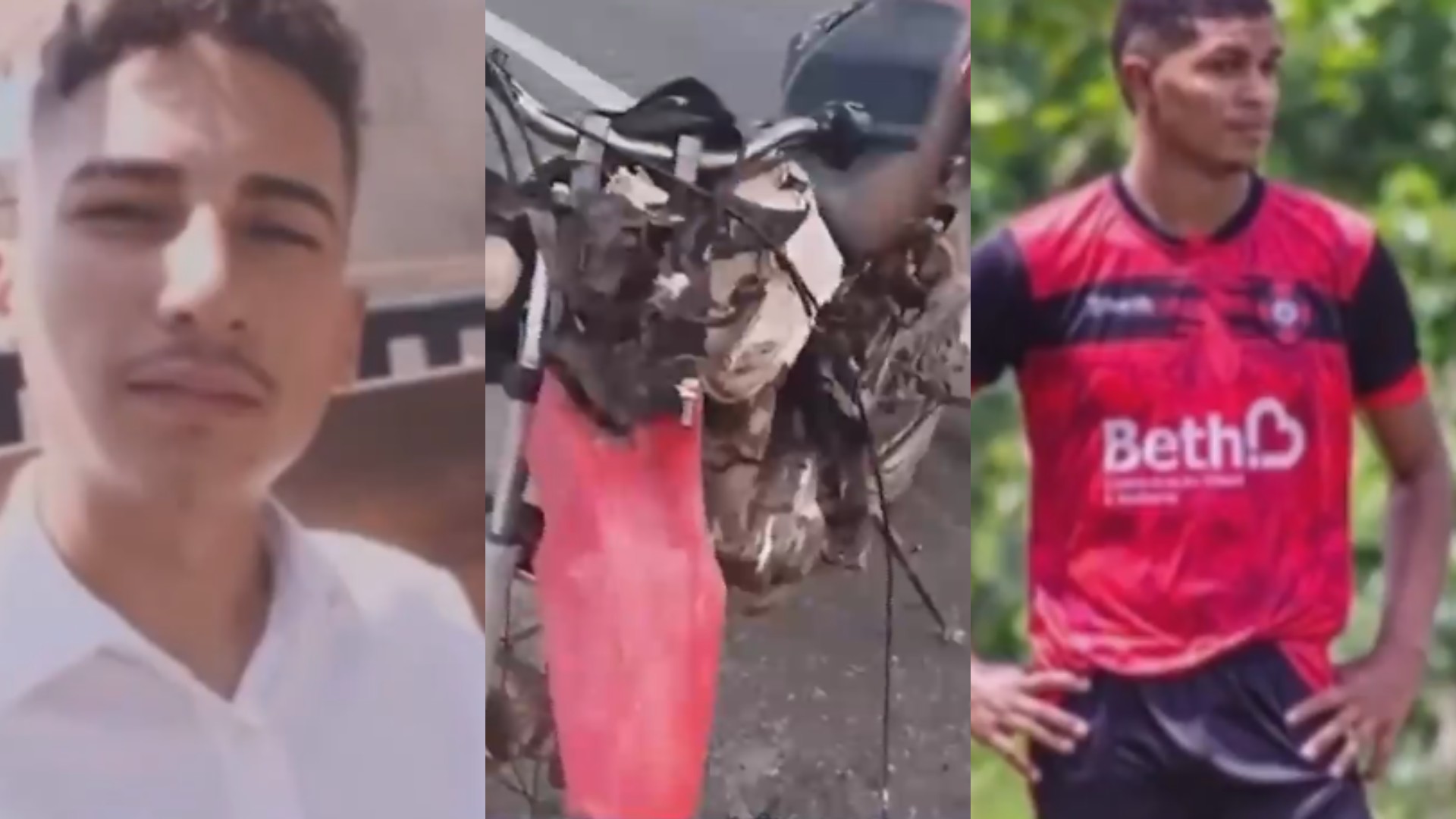 Dois jovens morrem em batida entre motos na BR-316, no Maranhão
