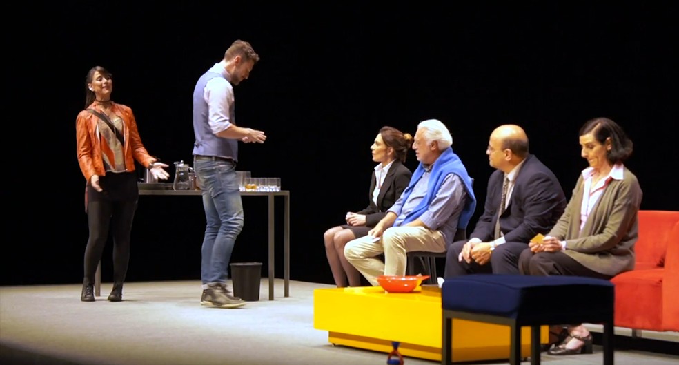 Elenco da peça 'Baixa Terapia' — Foto: Divulgação