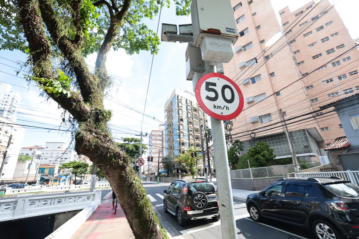 Projeto de lei propõe transparência sobre multas e localização de radares em Santos