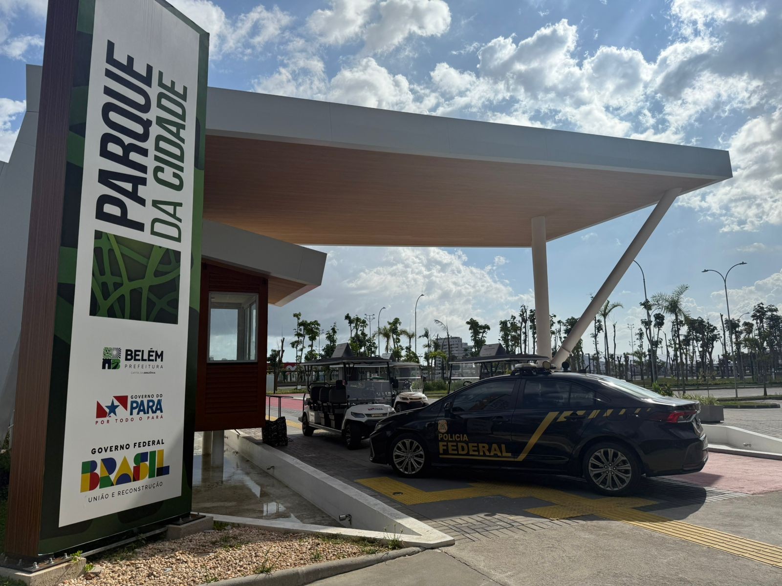PF autua empresa no Parque da Cidade, local da COP 30 em Belém