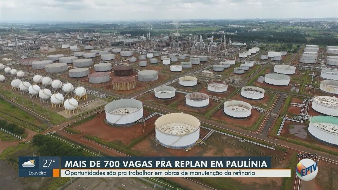 Paulínia amplia vagas de emprego para manutenção na refinaria Replan e ...