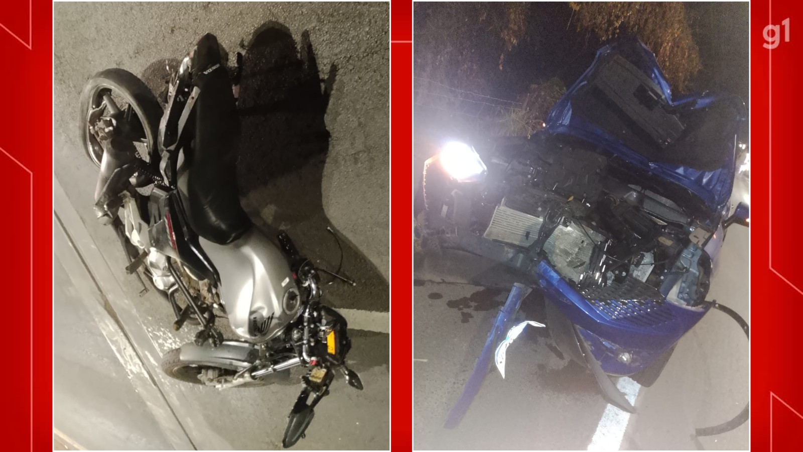 Motorista foge após atingir moto na Ponte JK; uma das vítimas segue internada