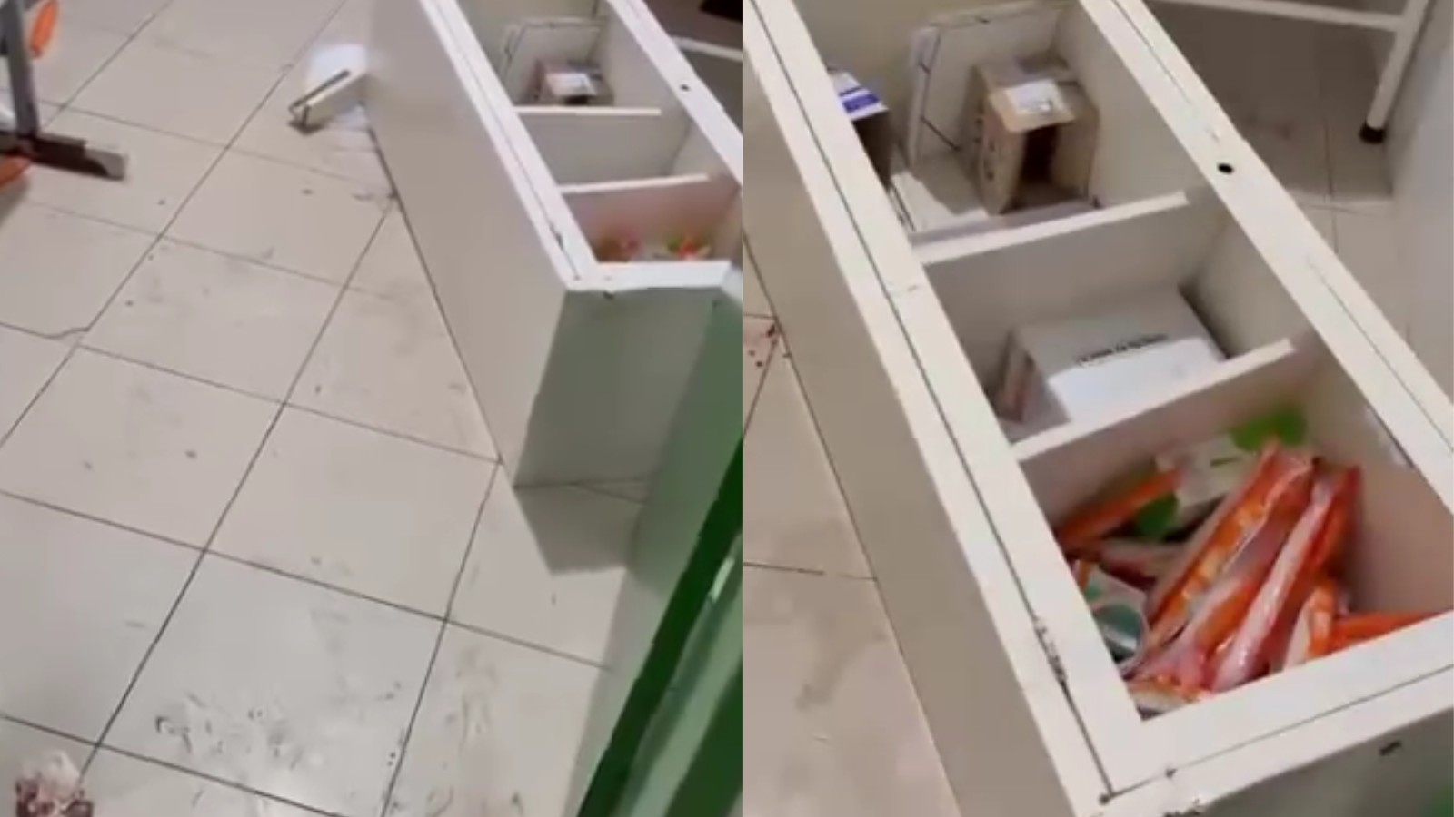 Vídeo: homem invade pronto-socorro para tentar agredir mulher e danifica sala no litoral do Piauí