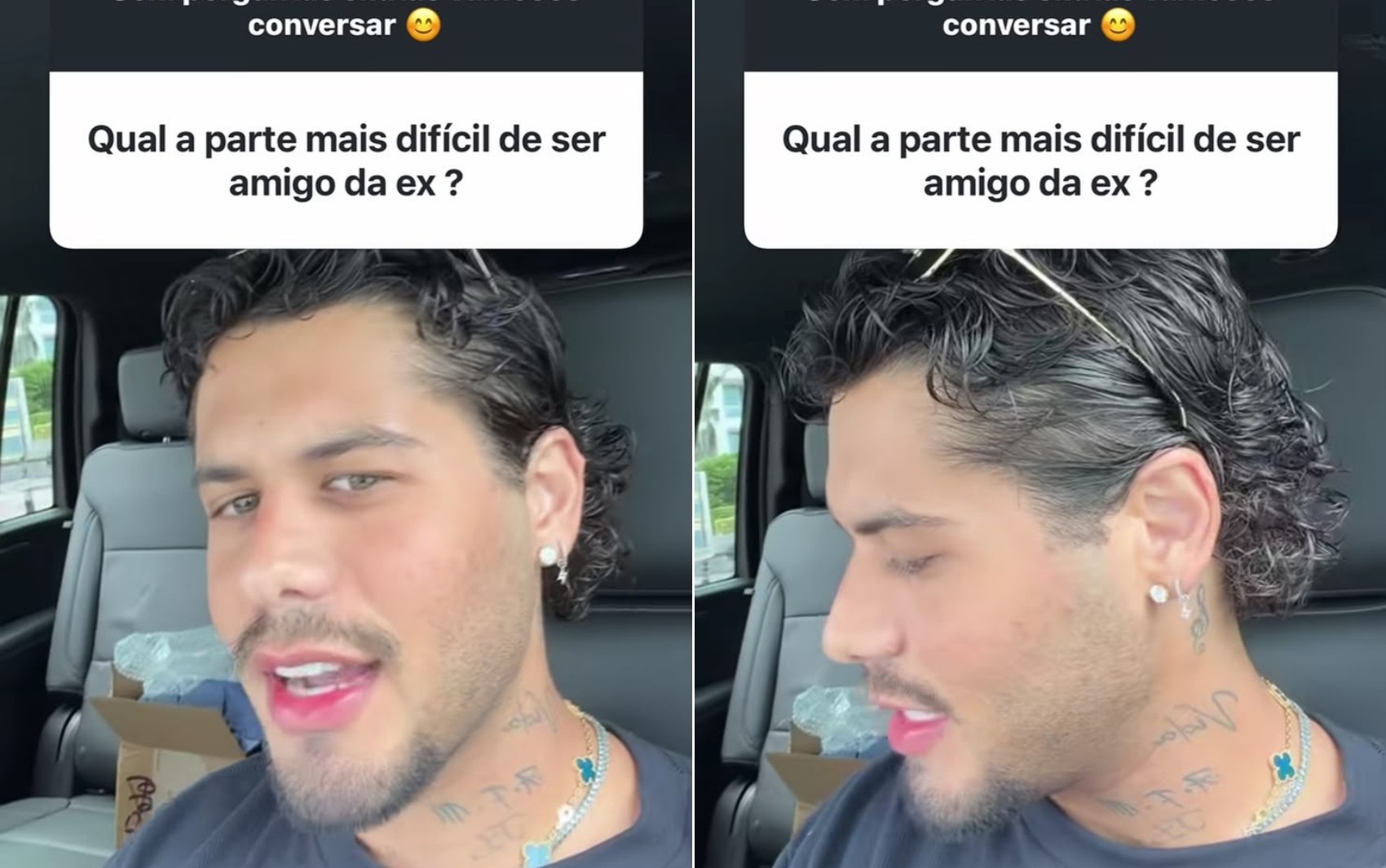 Zé Felipe fala sobre amizade com Virginia após término do relacionamento da influenciadora com Vini Jr.: 'Ter que explicar que é normal'