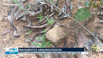 Sítio arqueológico é identificado em Talismã