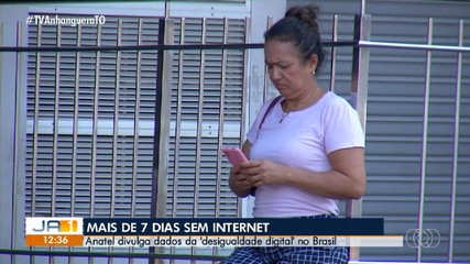Cerca de 35% dos brasileiros com um salário mínimo ficaram mais sete dias sem internet
