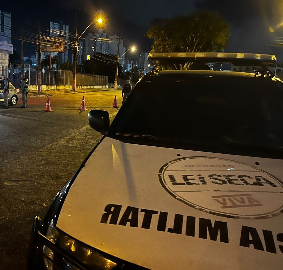 Lei Seca aconteceu entre sexta-feira e a madrugada de sábado — Foto: Divulgação