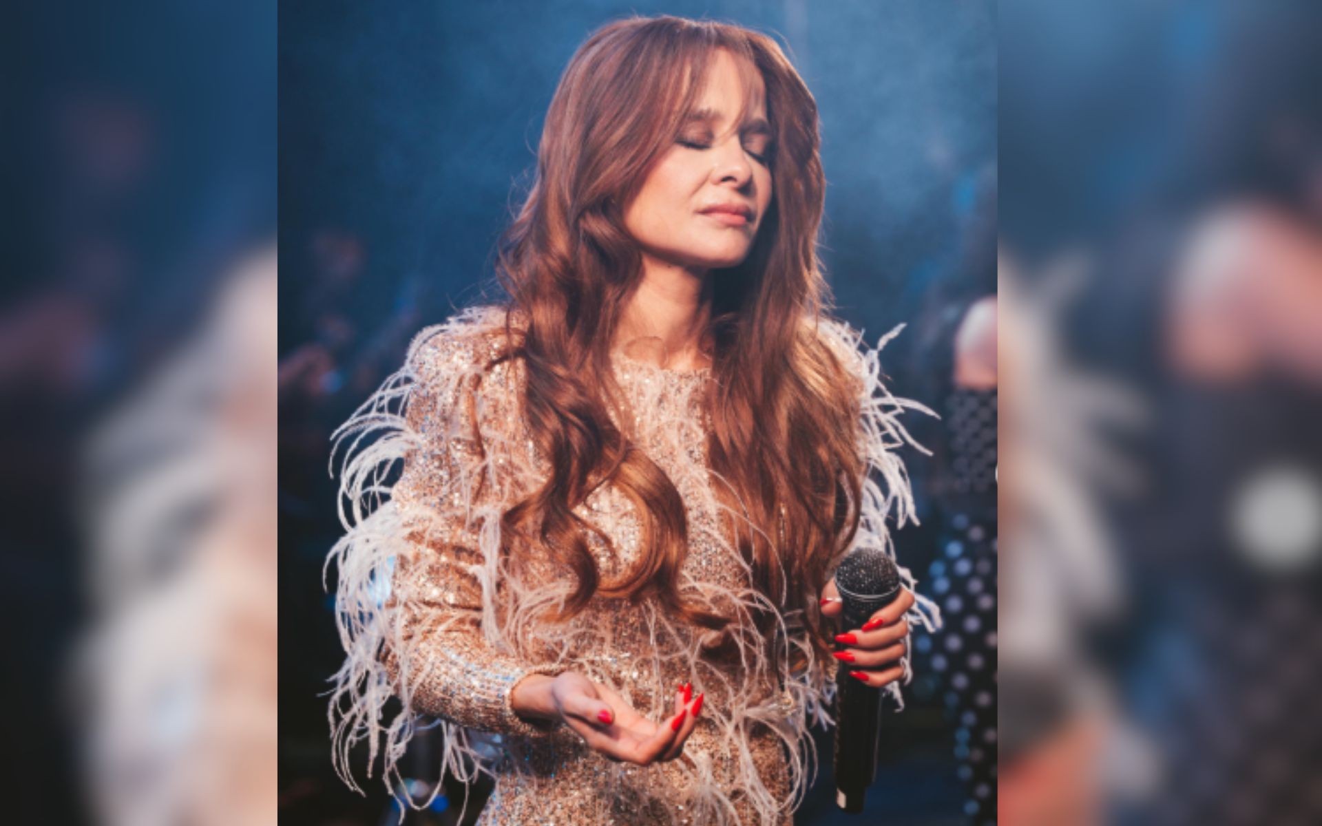 Cantora Maiara participa de acampamento no interior de SP 