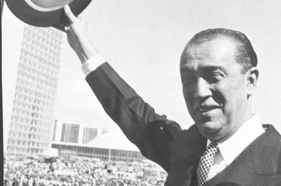 Juscelino Kubitschek, presidente do Brasil de 1956 a 1961 — Foto: Arquivo público/DF