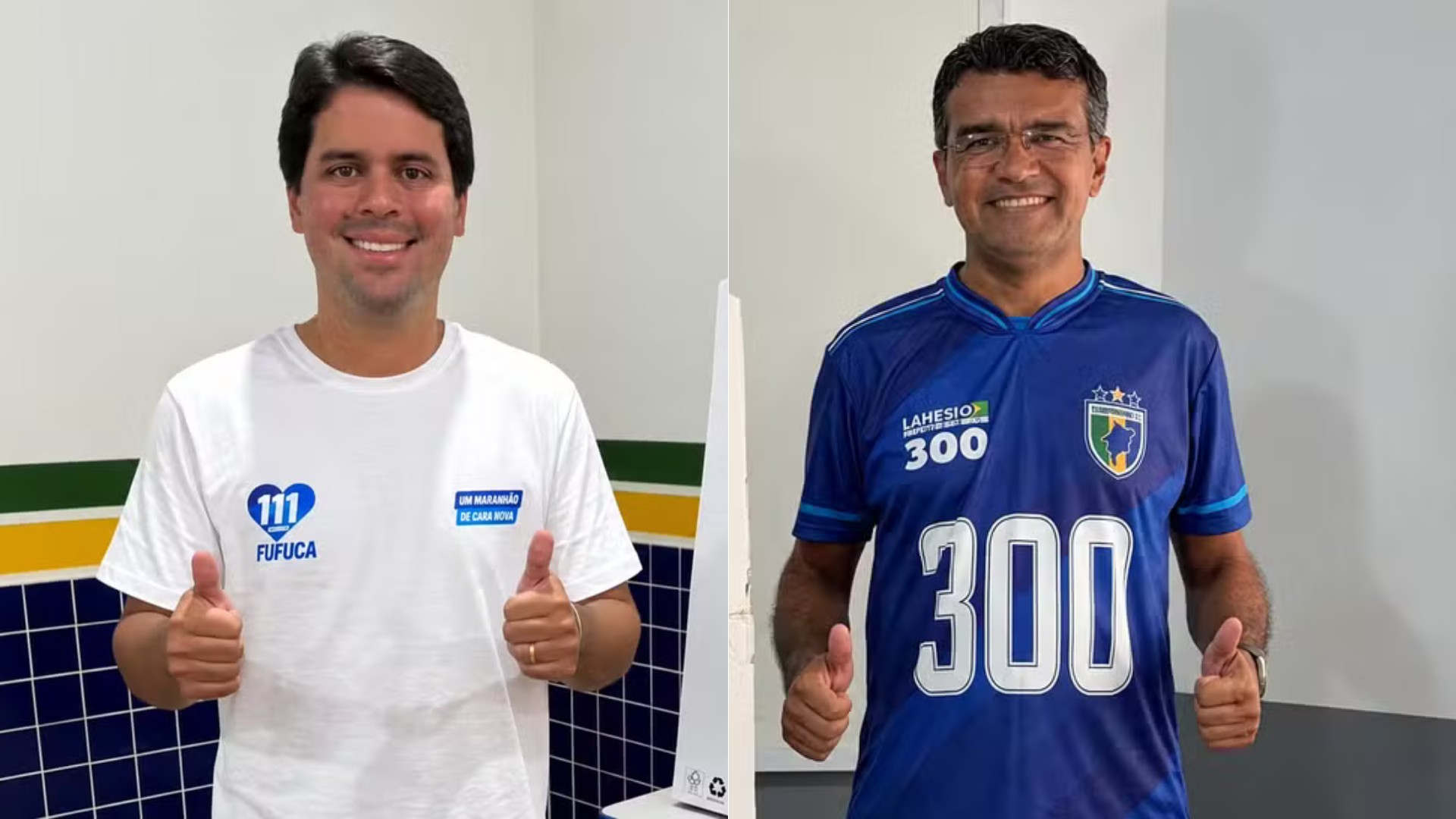 Senadores eleitos pelo mesma coligação no MA, Fufuca e Lahesio devem apoiar candidatos diferentes no 2º turno