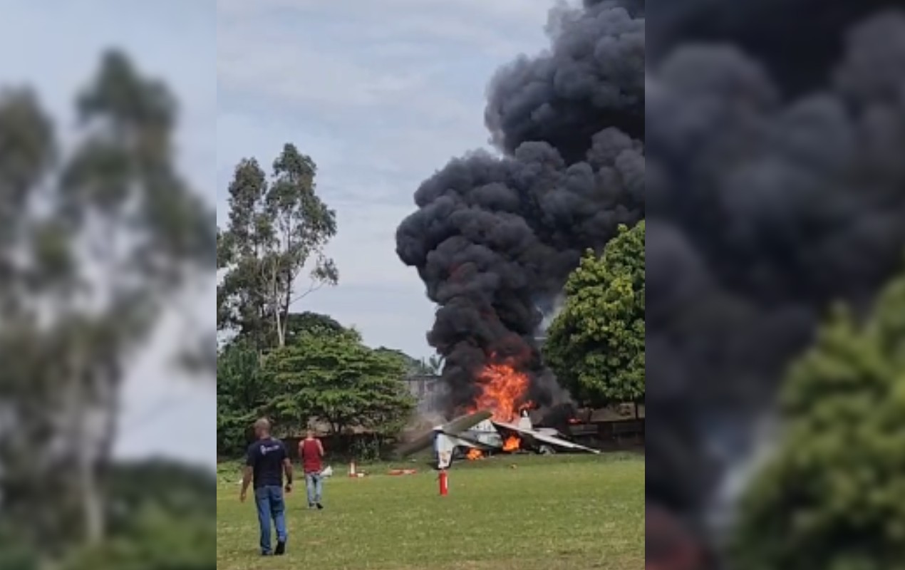 Sobrevivente de queda de avião em Marília foi retirado dos destroços por funcionários de clube: 'Conseguimos cortar o cinto e tirar ele de dentro'