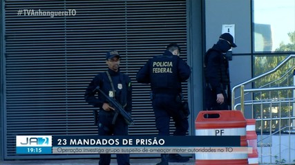 Polícia prende grupo suspeito de ameaçar autoridades no Tocantins; saiba mais