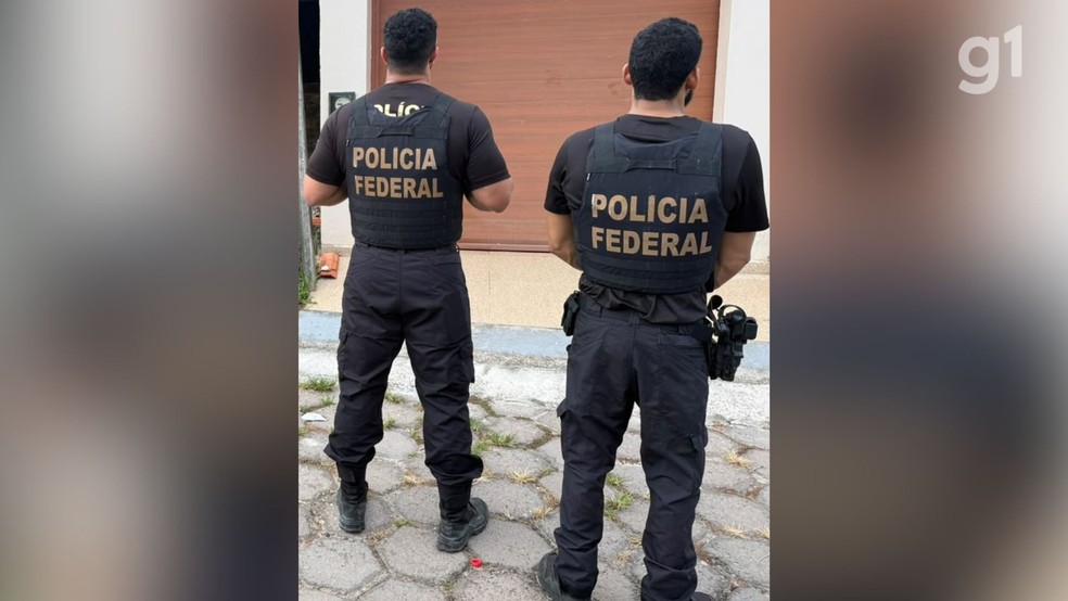 PF investiga desvios de cartões bancários nos Correios em São Bento — Foto: Divulgação/PF