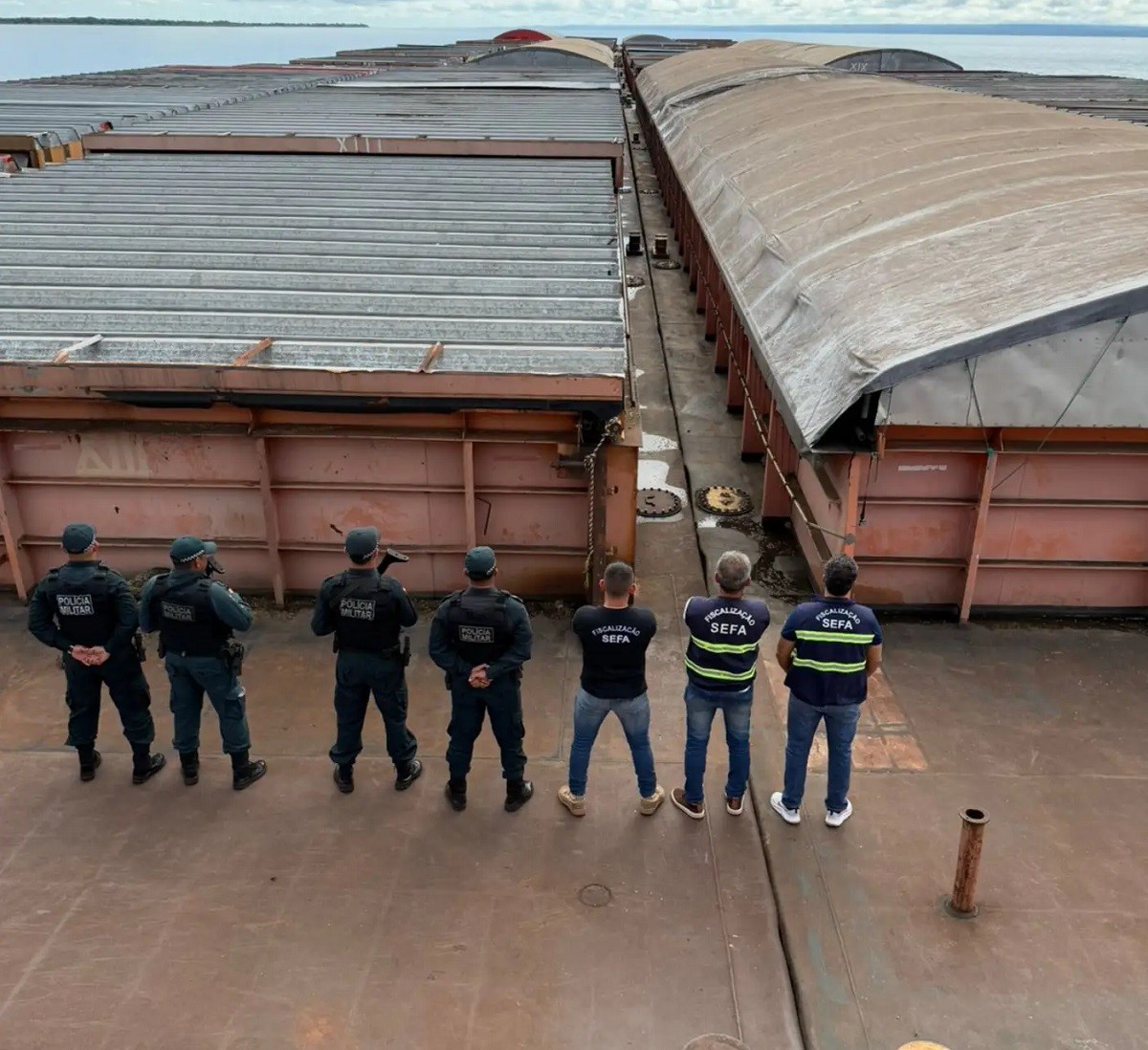 Sefa apreende mais de 43 mil toneladas de soja em Santarém e cobra R$ 30 milhões em impostos e multas