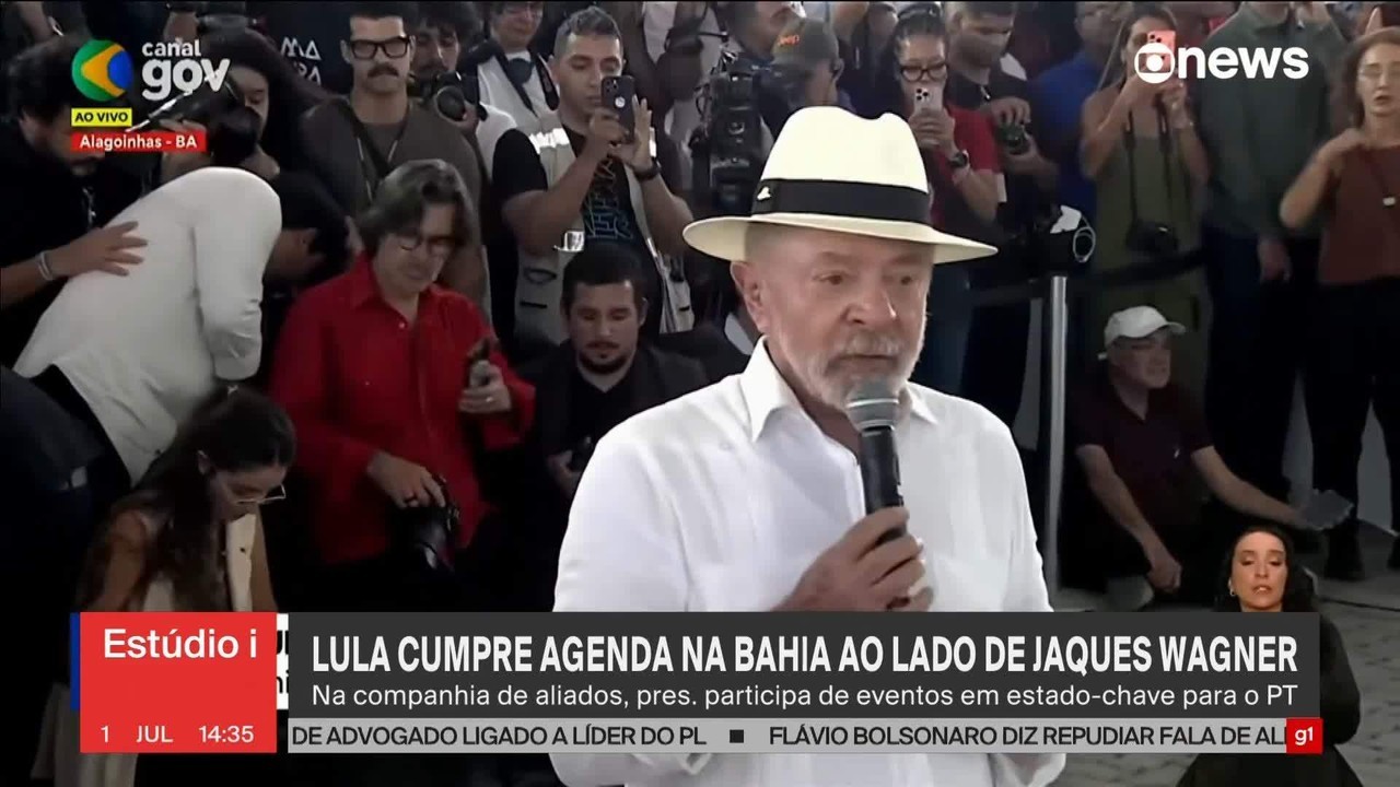 Mendonça manda Lula tirar do ar discurso com pedido de voto na Bahia