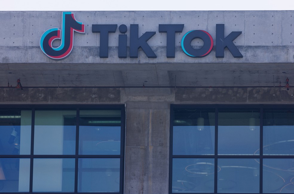 Prédio do TikTok na Califórnia, em foto de abril de 2023 — Foto: Mike Blake/Reuters