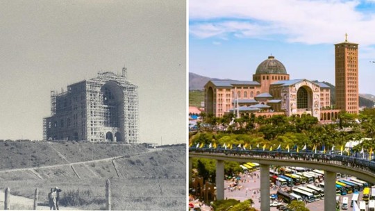 Santuário Nacional de Aparecida surgiu como capela até virar templo gigante