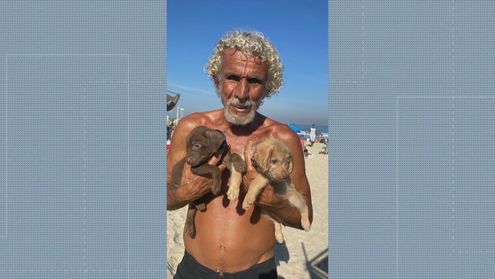 Som e DJ eram cães de João Batista há sete anos — Foto: Reprodução/ TV Globo