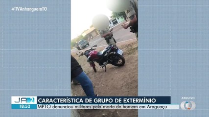 MP denuncia dois policiais militares por morte de mototaxista em Araguaçu