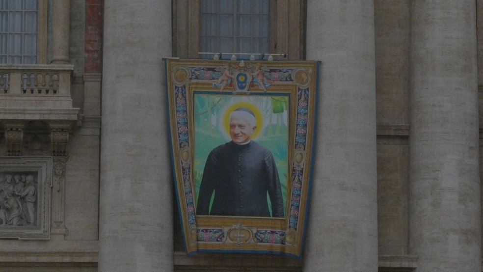 Imagem do padre José Allamano, canonizado pela igreja católica — Foto: Divulgação/Diocese de Roraima