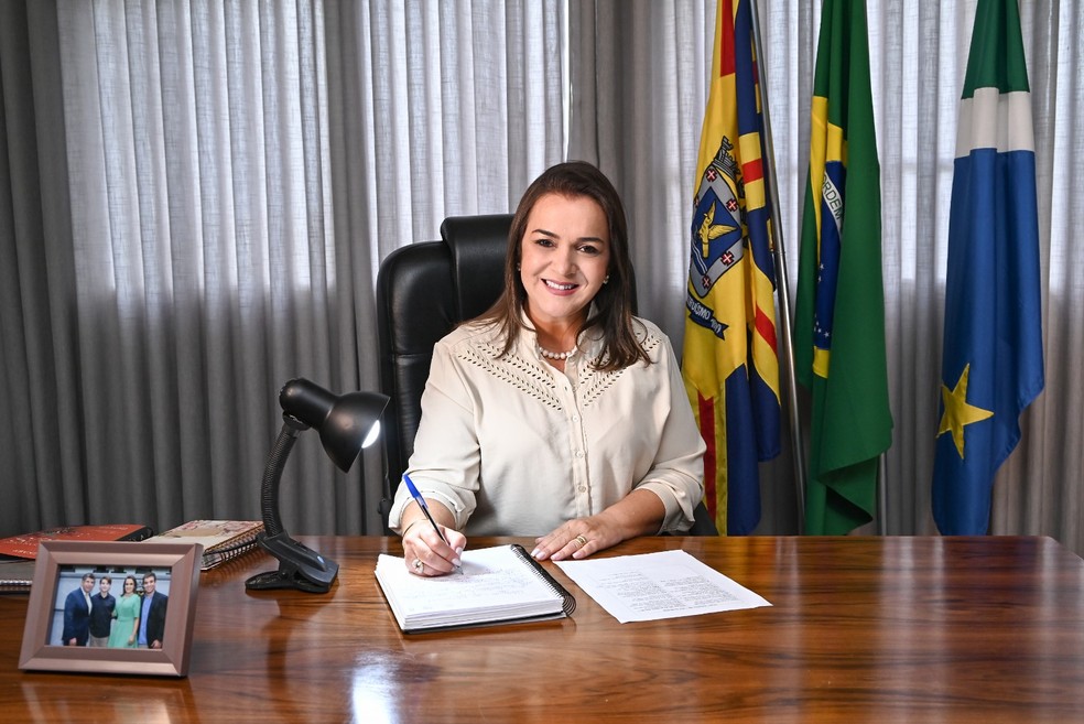 Adriane Lopes, pré-candidata à Prefeitura de Campo Grande pelo PP — Foto: Divulgação