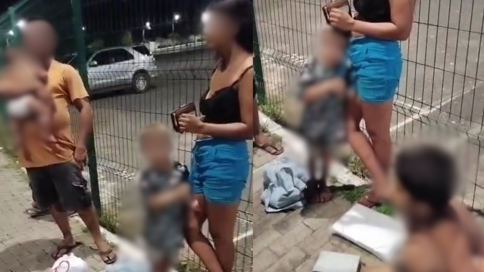 Casal com bebê e crianças tem carro apreendido após ficar sem gasolina sobre ponte em Teresina; veículo tem mais de R$ 20 mil em multas