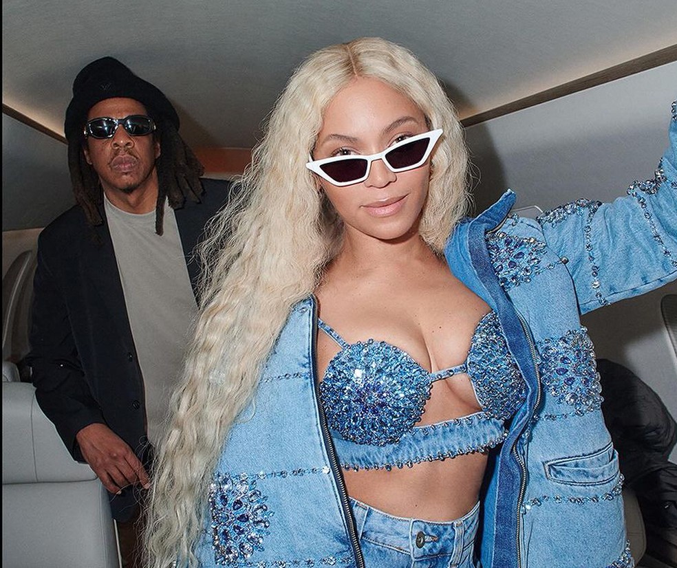 Foto de Beyoncé revela presença de Jay-Z na Bahia — Foto: Reprodução/Redes Sociais