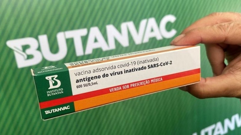 Apresentação da ButanVac; prazos de entrega são considerados irreais por muitos especialistas, uma vez que ainda não foram feitos testes clínicos com o imunizante — Foto: Reuters