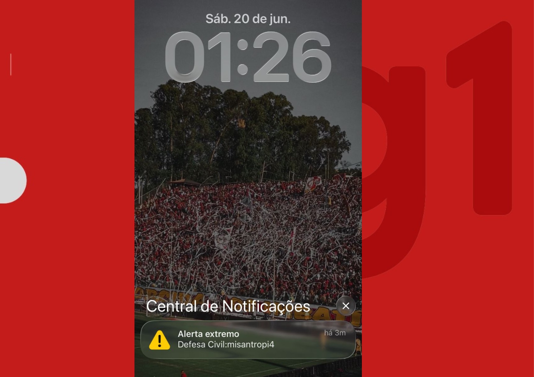 Moradores de Salvador se assustam ao receber alerta sonoro com palavra 'misantropia' em celulares durante a madrugada 