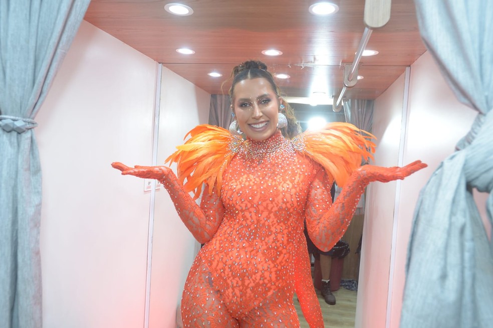 Carnaval de Salvador 2026: Cheiro de Amor desfila no circuito Dodô — Foto: André Muzell/Ag. FPontes