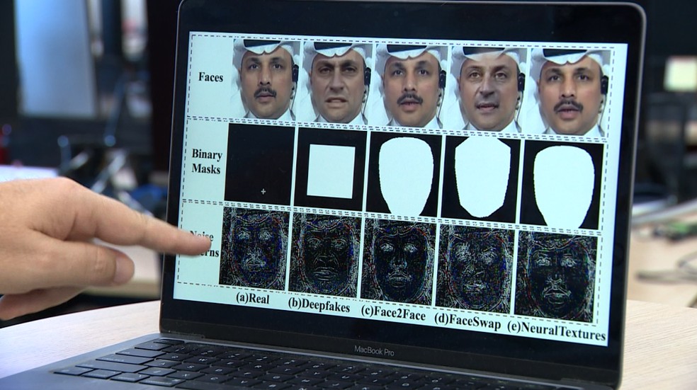 Tecnologia da Unicamp visa combater as deepfakes — Foto: Reprodução/EPTV