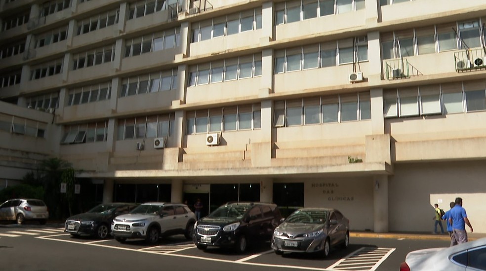 Hospital das Clínicas Campus, em Ribeirão Preto (SP). — Foto: Reprodução/EPTV