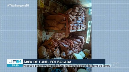 Agentes descobrem túnel em cela de presídio de Araguaína durante inspeção de rotina