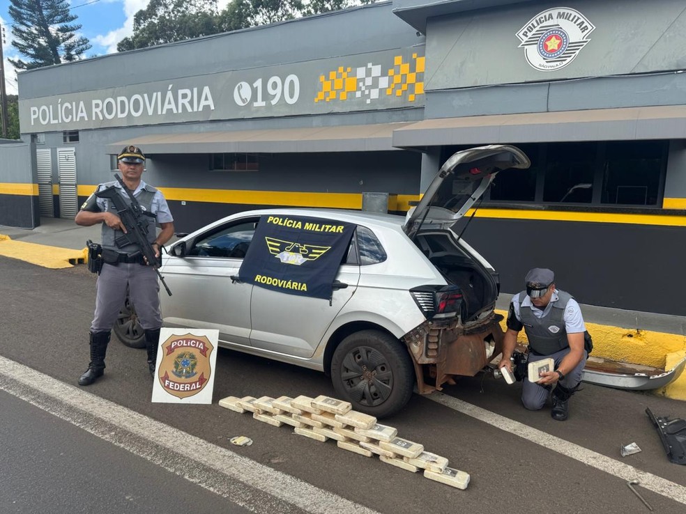 Ocorrência foi registrada nesta terça-feira (21), em Teodoro Sampaio (SP) — Foto: Polícia Rodoviária