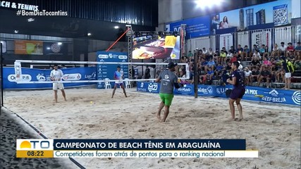 Competidores de Beatch Tênis vão em busca de pontos para o ranking nacional