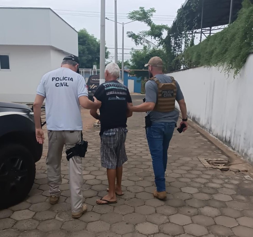 Idoso de 70 Anos é preso por estupro de vulnerável, em Barra do Corda — Foto: Divulgação/Polícia Civil