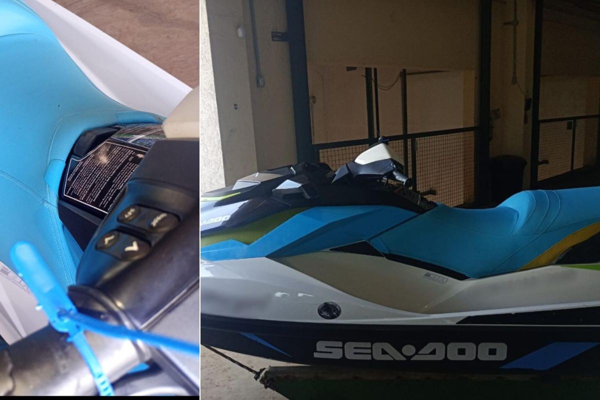Dupla que assaltou casal no mar alugou moto aquática por R$ 4 mil e demonstrou pressa e nervosismo na entrega