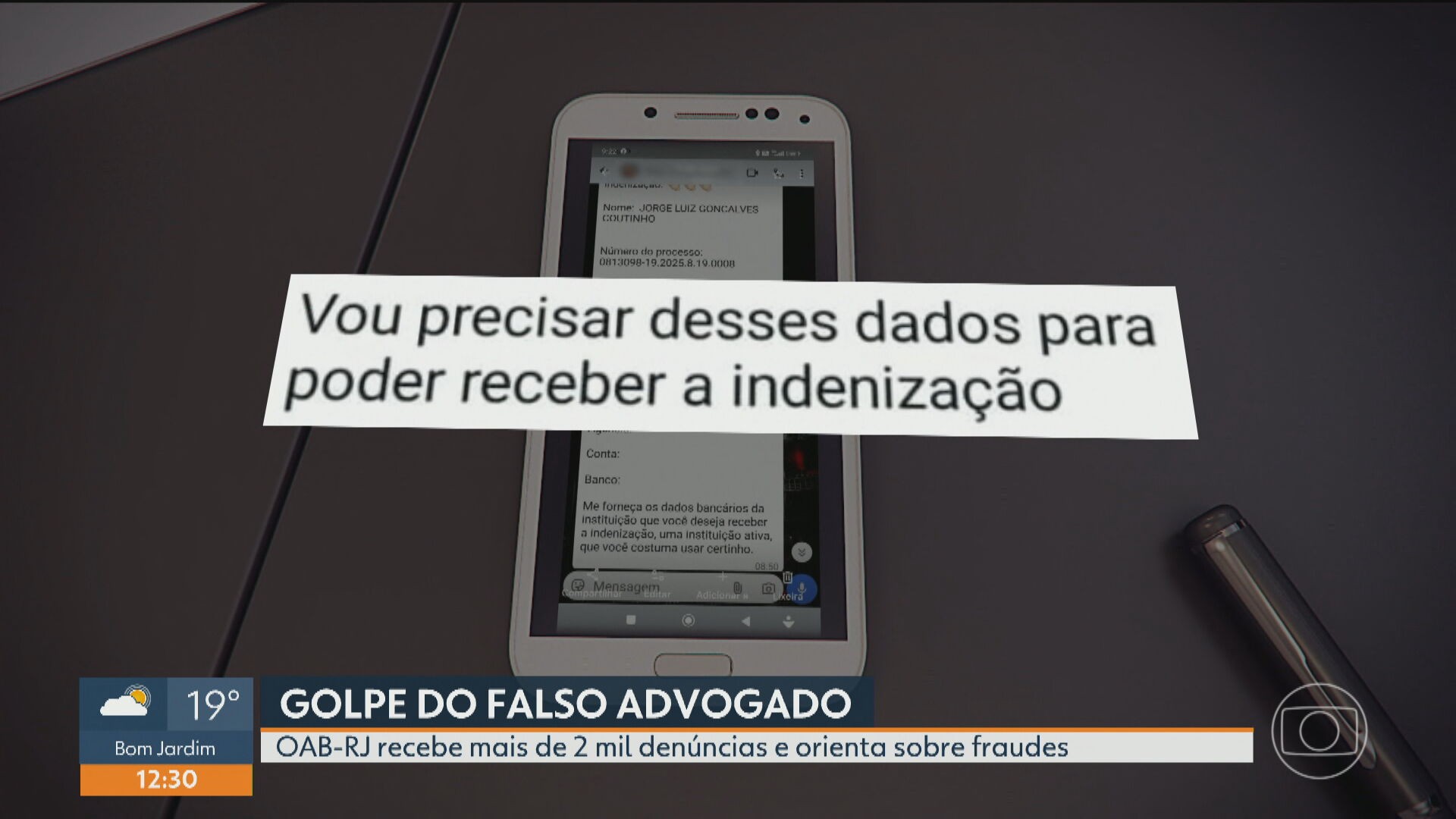 Golpe do falso advogado: OAB-RJ registra mais de 2,3 mil denúncias desde janeiro de 2025