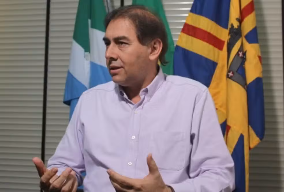 Ex-prefeito Alcides Bernal foi despejado de fazenda por falta de pagamento do arrendamento. — Foto: g1 MS