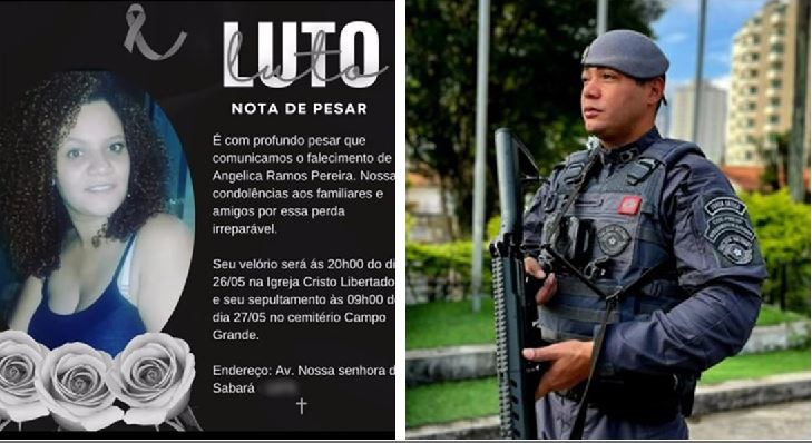 PM é preso por matar namorada com tiro na cabeça; ele alegou que disparo foi acidental quando manuseava arma