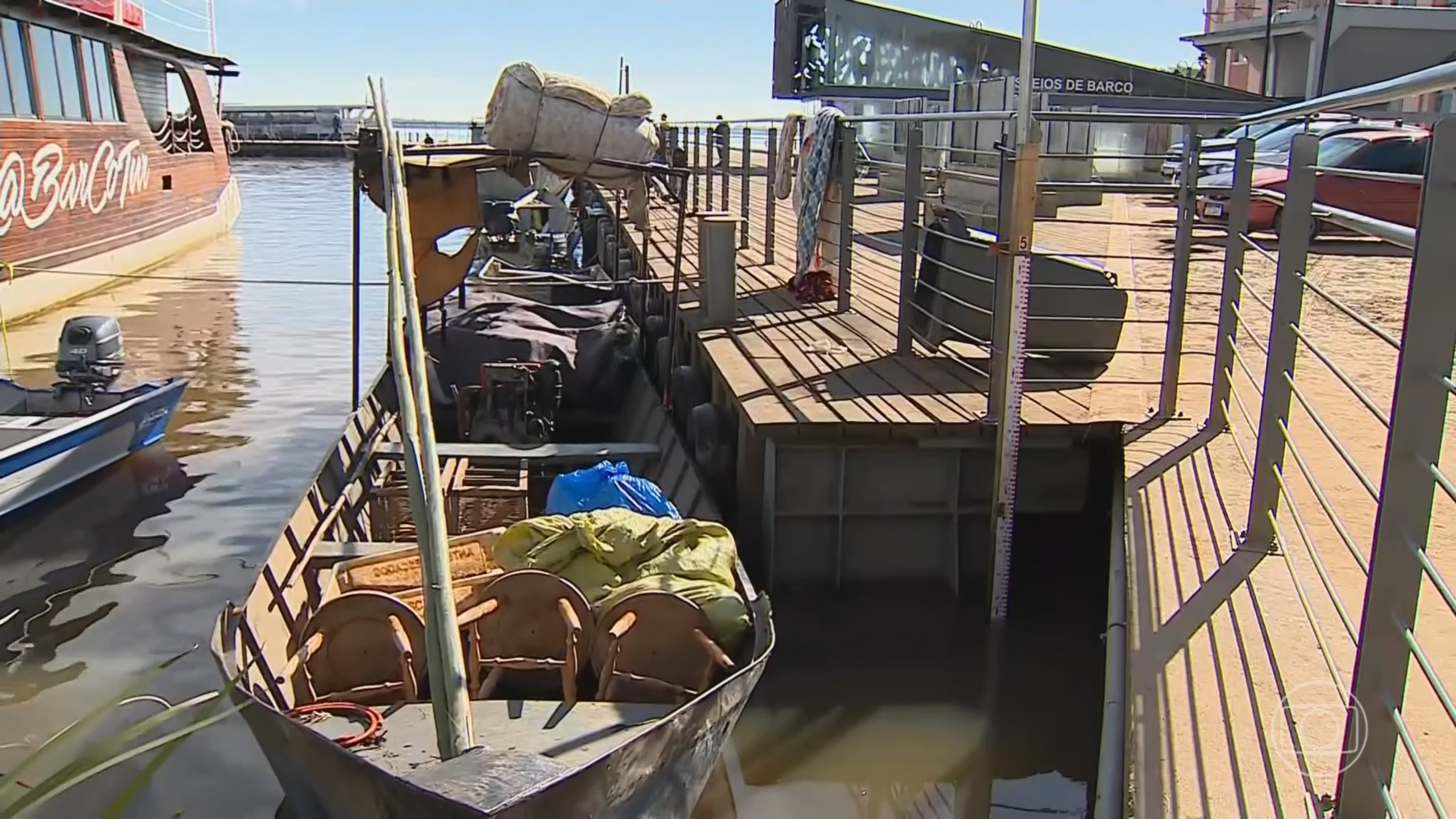 Linha d’água do Guaíba está abaixo do nível de alerta depois de semanas de caos