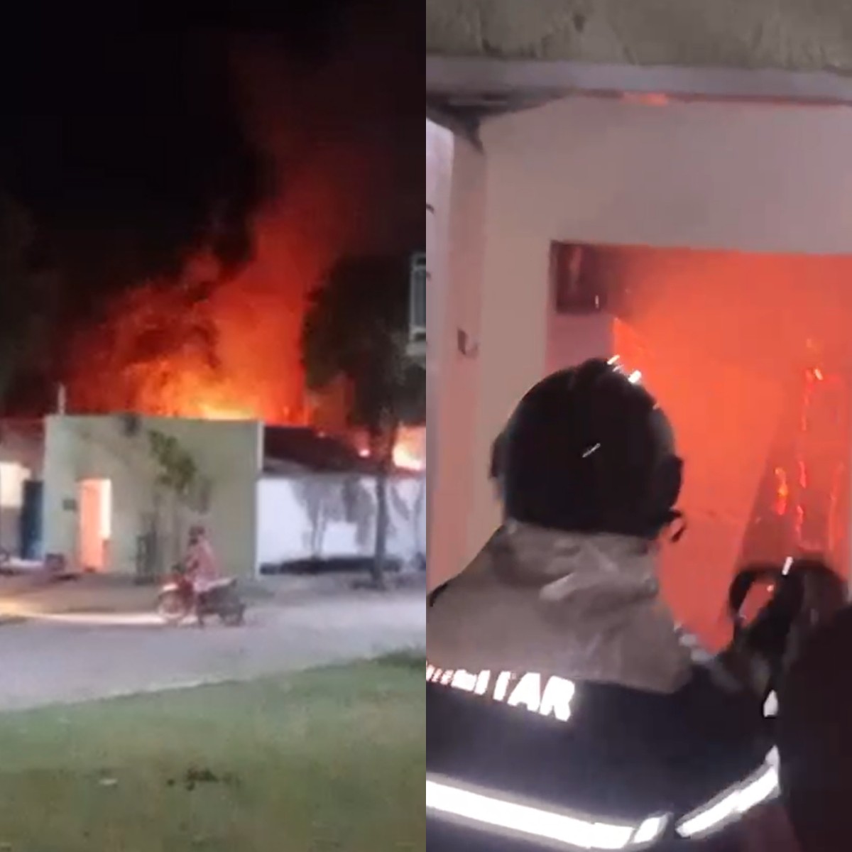 Incêndio atinge casa após vazamento em botijão de gás no interior do RN