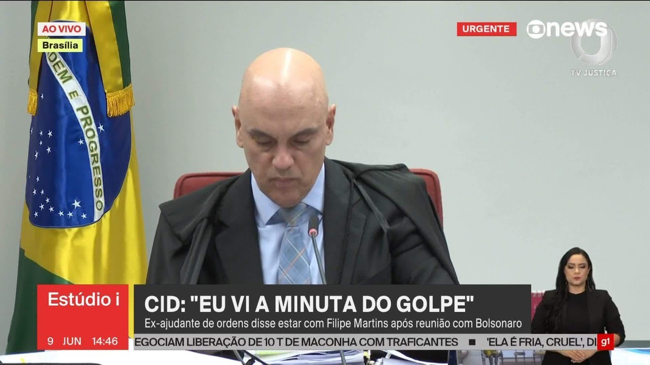 Cid confirma a Moraes que Bolsonaro leu e fez alterações na minuta do golpe