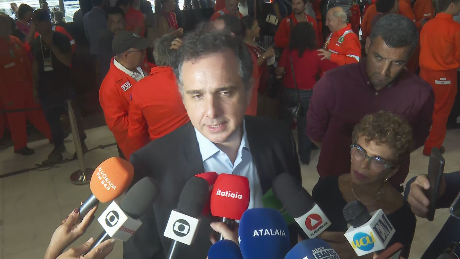 Pacheco diz que candidatura para governo de MG precisa ser avaliada 'com responsabilidade' e que há outros nomes possíveis