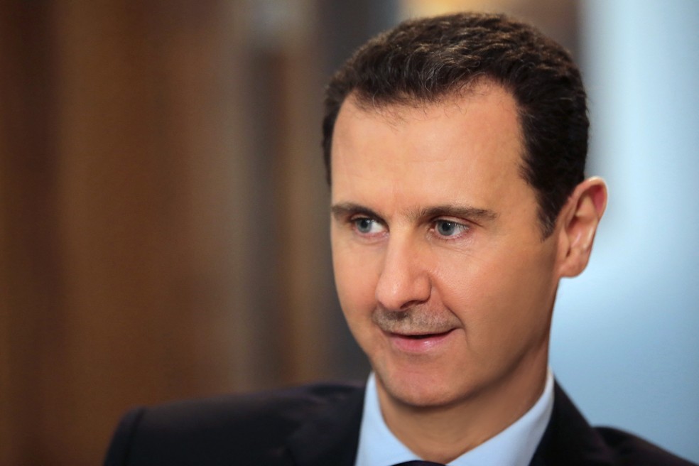 Presidente da Síria Bashar al-Assad, que governa o país desde a morte de seu pai, em 2000. — Foto: JOSEPH EID / AFP
