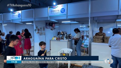 Araguaína para Cristo: evento reúne cristãos na Via Lago