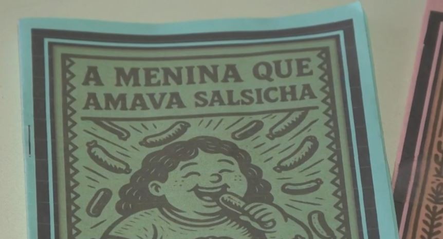 Projeto de escola pública usa literatura de cordel para ensinar alimentação saudável, em Campina Grande