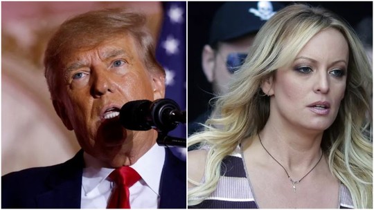 O que atriz pornô Stormy Daniels diz sobre relação sexual com Trump - Foto: (Reuters e AP Photo)