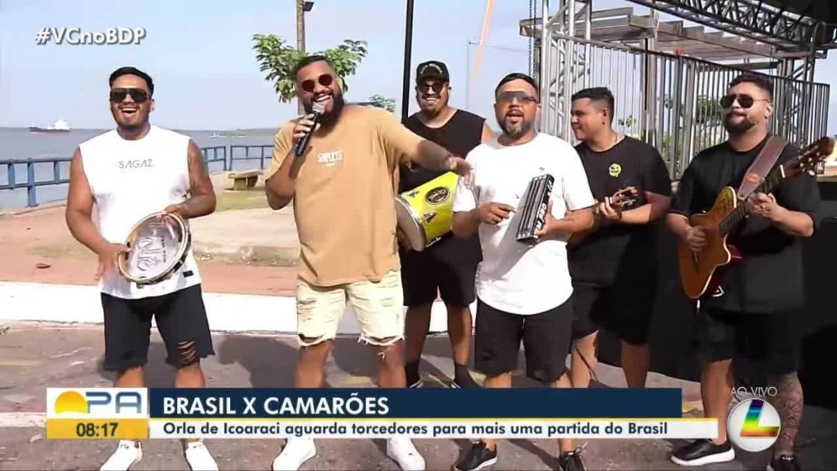 Estação das Docas exibirá segundo jogo do Brasil na Copa do Mundo -  Belém.com.br