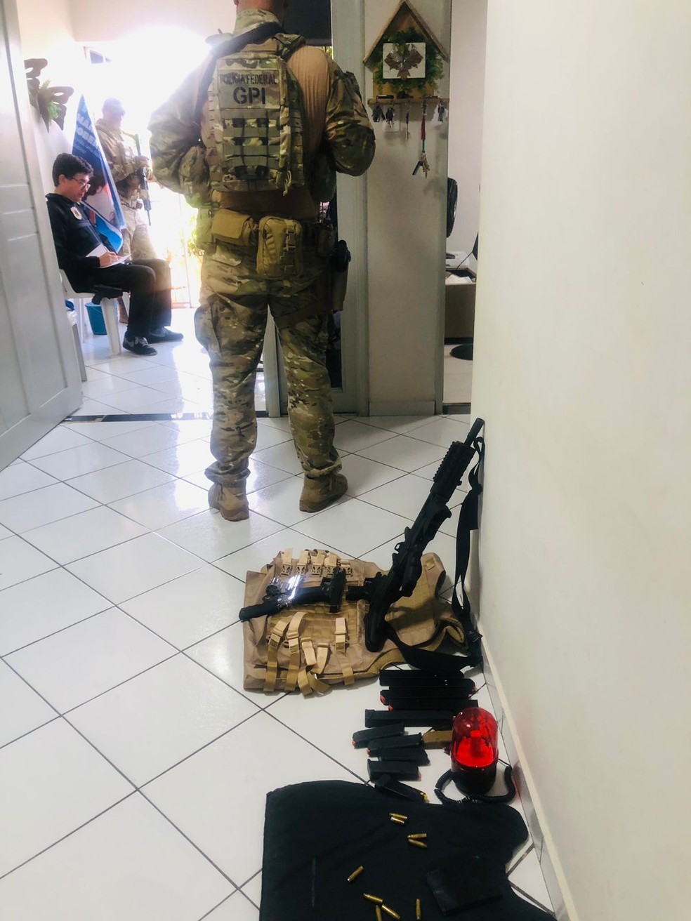 Operação contra compra de votos e aliciamento de eleitores — Foto: Divulgação/Polícia Federal